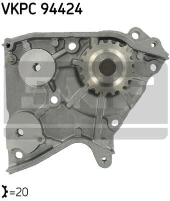 Water Pump, engine cooling VKPC 94424