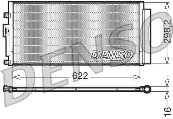 Condenser, air conditioning DCN09046