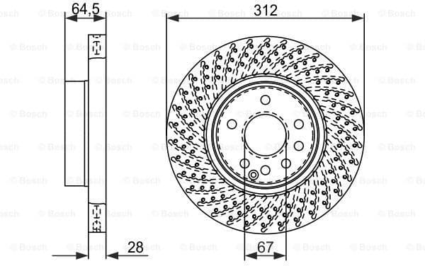 Brake Disc 0986479072