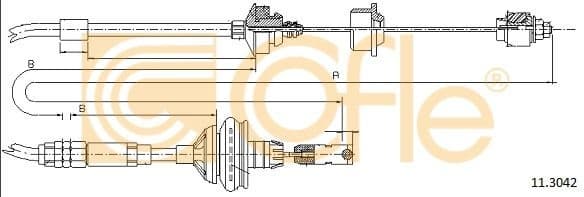 Cable Pull, clutch control 11.3042 - image 2