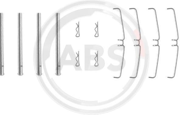 Accessory Kit, disc brake pad 0965Q