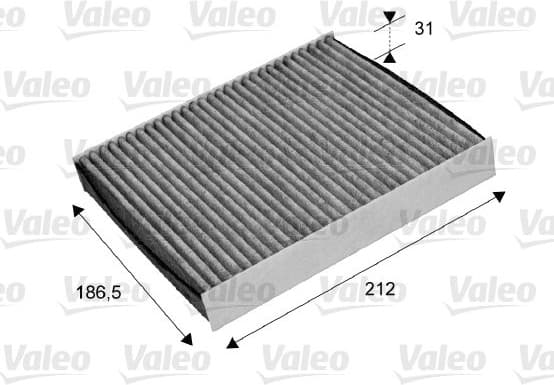 Filter, cabin air VALEO PROTECT 715680