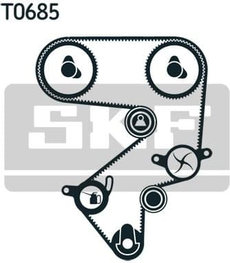 Timing Belt Kit VKMA 91013 - image 2