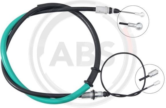 Cable Pull, parking brake K17591 - image 2