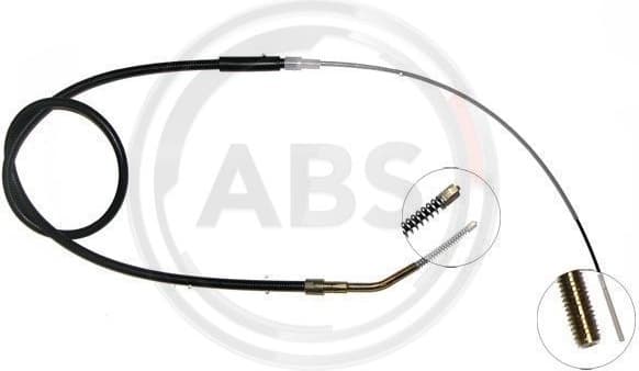 Cable Pull, parking brake K10156