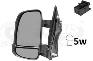 Exterior Mirror * HAGUS * 1651801 - image 2