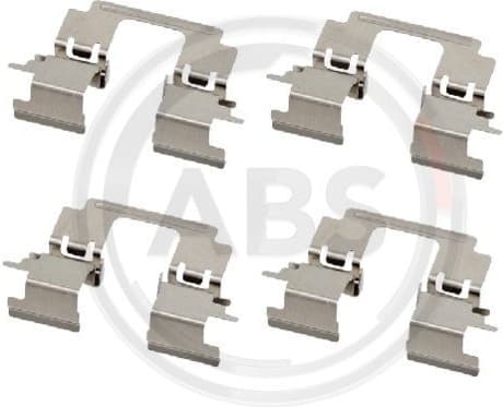 Accessory Kit, disc brake pad 1896Q