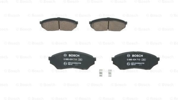 Brake Pad Set, disc brake 0986424713