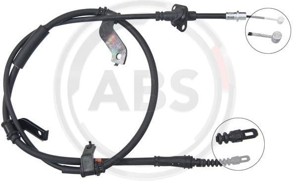 Cable Pull, parking brake K17523