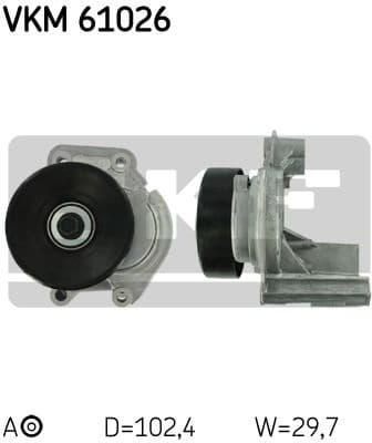 Belt Tensioner, V-ribbed belt VKM 61026