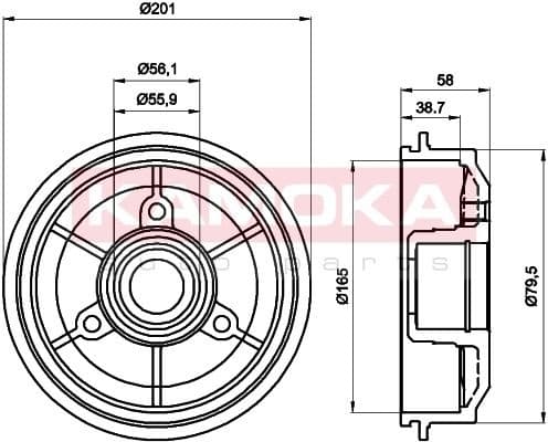 Brake Drum 104003