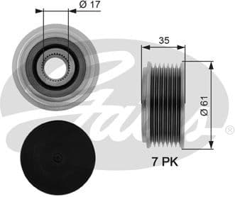 Alternator Freewheel Clutch DriveAlign™ OAP7070