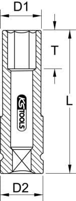 Socket Wrench Insert 515.0992 - image 7
