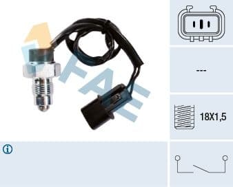 Switch, reverse light 40900