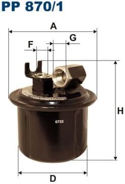 Fuel Filter PP870/1