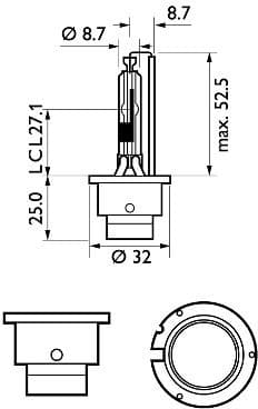Bulb Xenon X-tremeVision gen2 85126XV2C1 - image 3