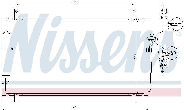 Condenser, air conditioning 94935