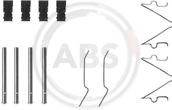 Accessory Kit, disc brake pad 1173Q