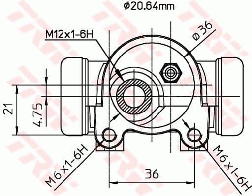 Wheel Brake Cylinder BWF153 - image 2
