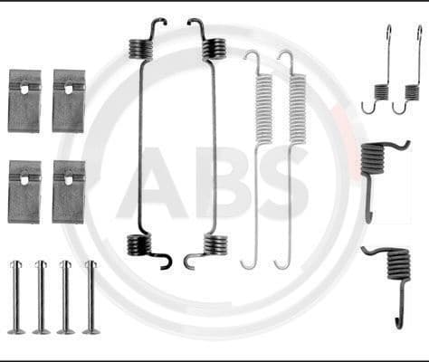 Accessory Kit, brake shoes 0676Q