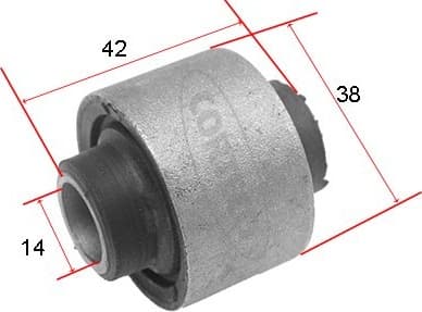 Mounting, control/trailing arm 80000086