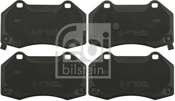 Brake Pad Set, disc brake 116223