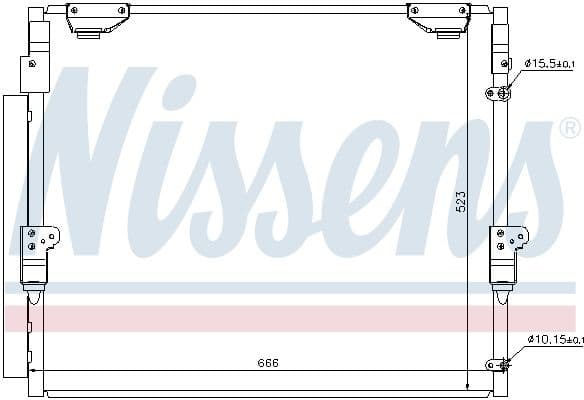 Condenser, air conditioning ** FIRST FIT ** 940304