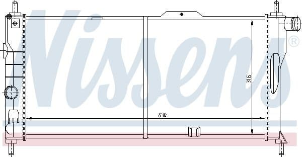 Radiator, engine cooling 632731 - image 2