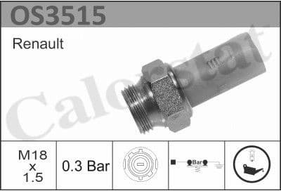 Sensor oil pressure light OS3515 - image 2