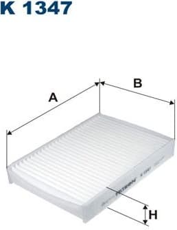 Filter, cabin air K1347