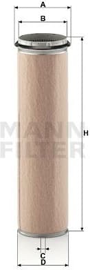 Secondary Air Filter CF1300 - image 2