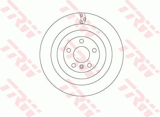 Brake disc, 1pcs REAR, Top Quality DF6365S - image 4
