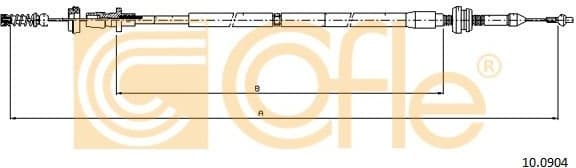 Accelerator Cable 10.0904