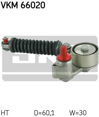 Belt Tensioner, V-ribbed belt VKM 66020