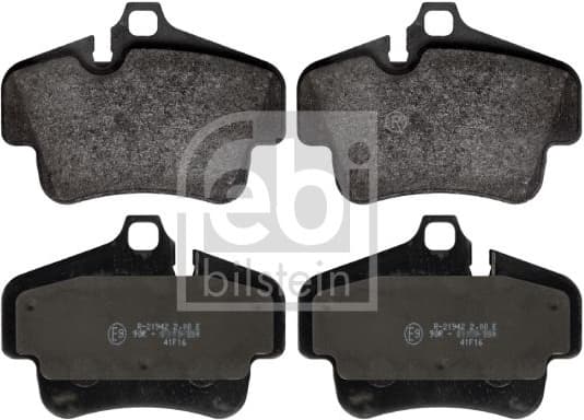 stabdžių trinkelių rinkinys, diskinis stabdys 116178