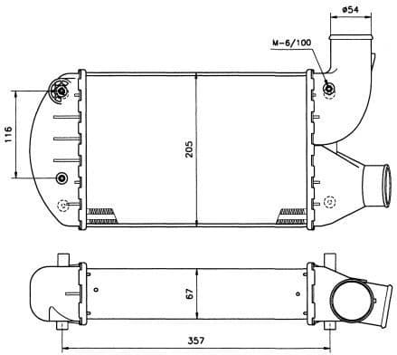 Charge Air Cooler 30134