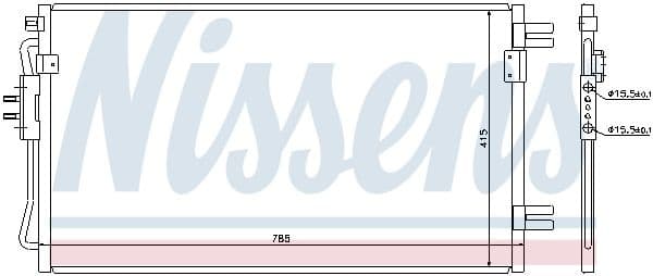 Condenser, air conditioning ** FIRST FIT ** 94806