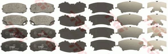 Brake Pad Set, disc brake COTEC GDB3492 - image 2