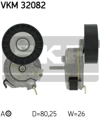 Belt Tensioner, V-ribbed belt VKM 32082