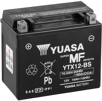 Starter Battery Maintenance Free YTX12-BS