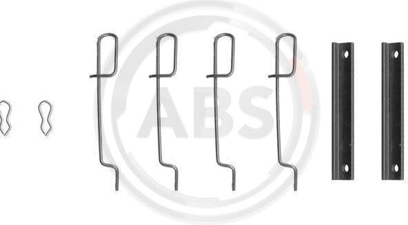 Accessory Kit, disc brake pad 0992Q