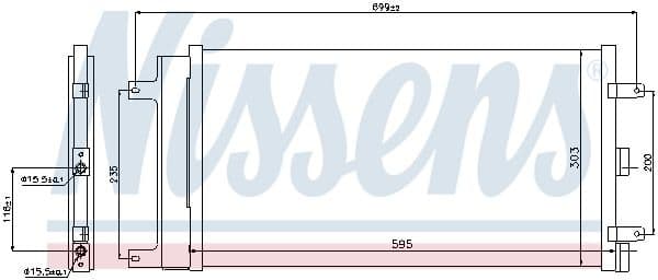 Condenser, air conditioning ** FIRST FIT ** 940061