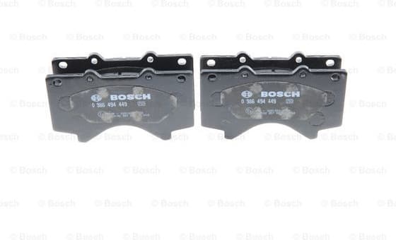 Brake Pad Set, disc brake 0986494449
