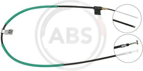 Cable Pull, parking brake K19767