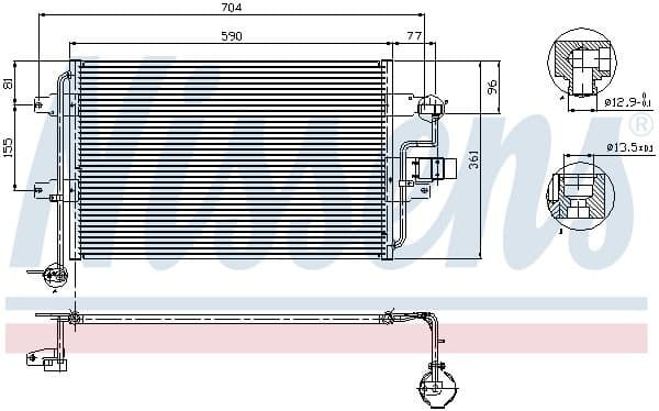 Condenser, air conditioning 94838