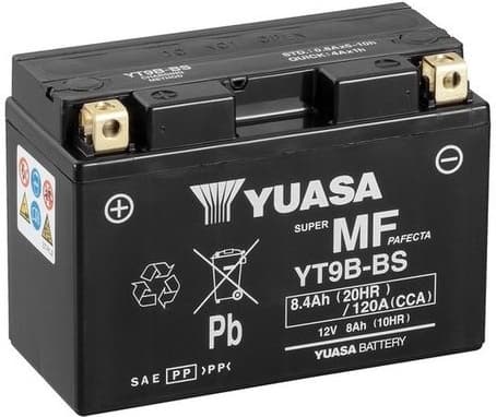 Starter Battery Maintenance Free YT9B-BS