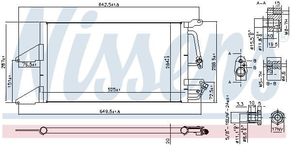 Condenser, air conditioning 94565