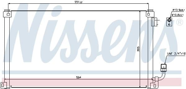 Condenser, air conditioning 94599