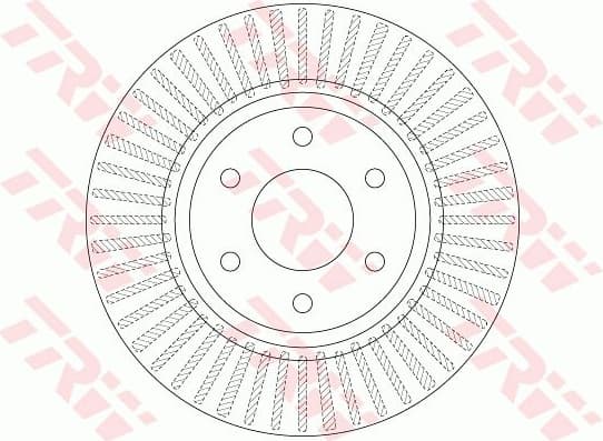 Brake Disc DF6416 - image 2