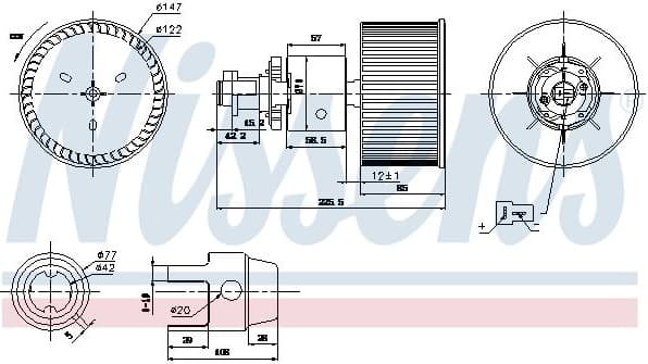 Interior Blower 87149